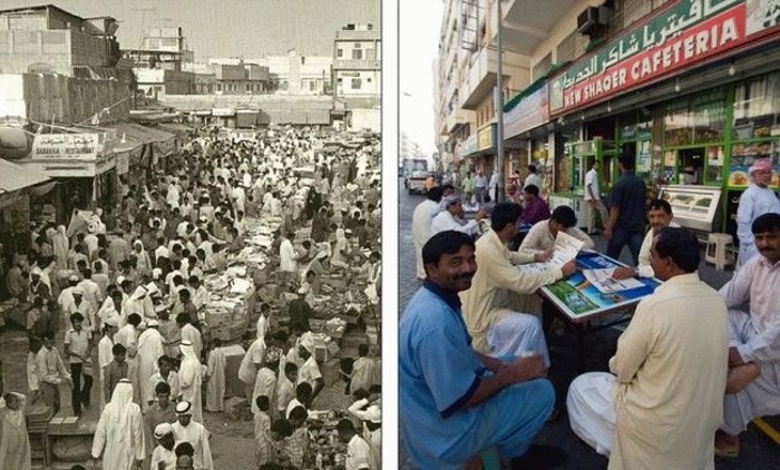 Как изменился Дубай за 60 лет: фото из 50-х и сегодня