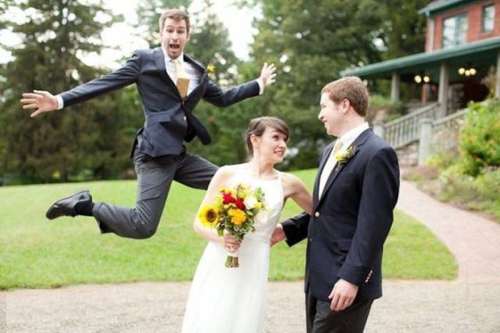 50 странных свадебных фото, которые вас точно рассмешат