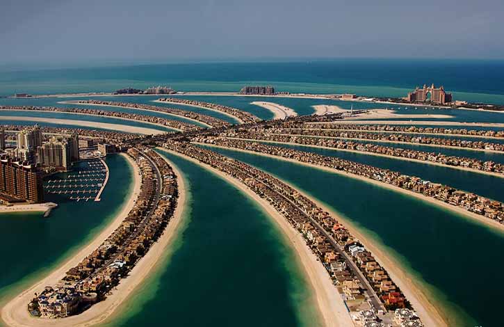 7 любопытных фактов о Пальмовых островах Дубая
