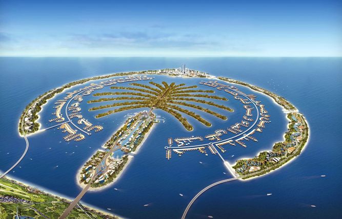 7 любопытных фактов о Пальмовых островах Дубая