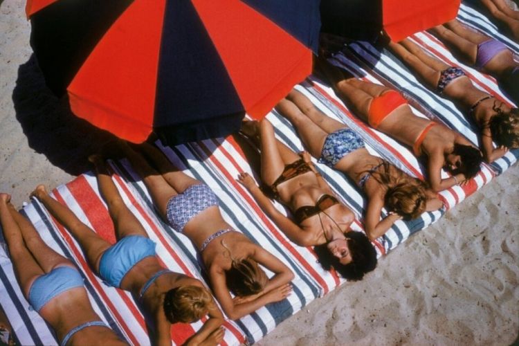 Beach Bliss: A Collection of Retro Beach Photos