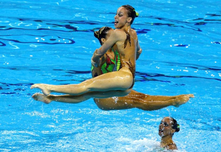 Laughing in Sync: A Collection of Funny Synchronized Swimming Photos