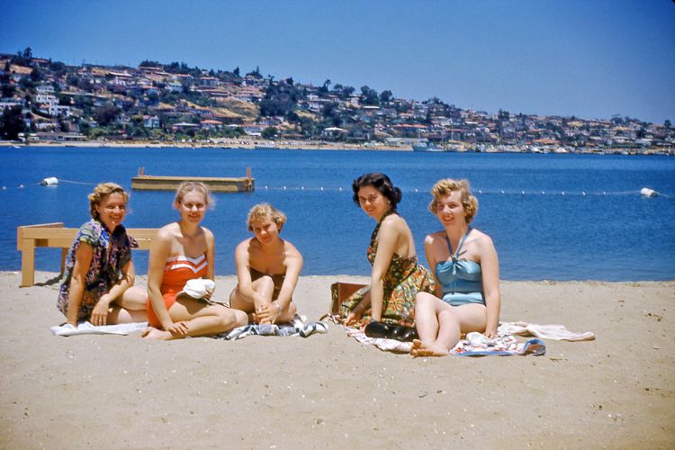 Beach Bliss: A Collection of Retro Beach Photos